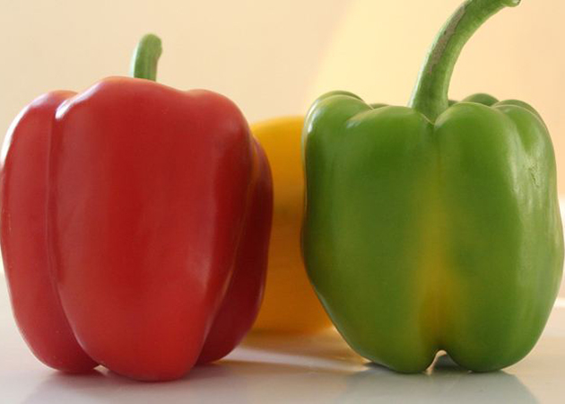 Multicolored pepper