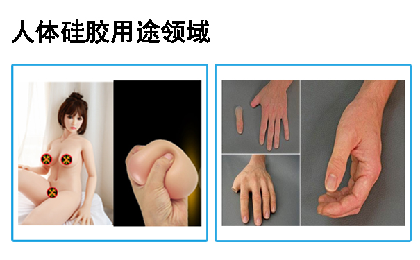 人體硅膠用途應用于哪些領域？